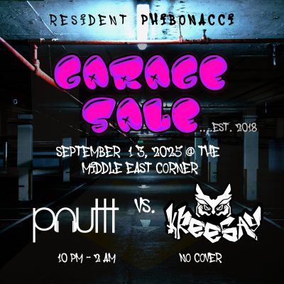 Garage Sale September 2025