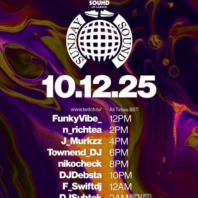 Sunday Sound Twitch stream Raid Train - Oct 12, 2025